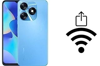 How to generate a Wi-Fi QR code on an Tecno Spark 10