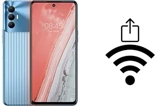 How to generate a Wi-Fi QR code on an Tecno Spark 8 Pro