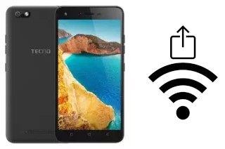 How to generate a QR code with the Wi-Fi password on a Tecno W3 Pro