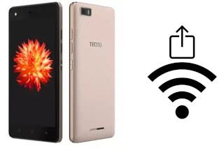 How to generate a Wi-Fi QR code on an Tecno W3