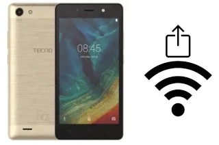 How to generate a QR code with the Wi-Fi password on a Tecno WX3 P