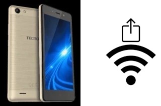 How to generate a QR code with the Wi-Fi password on a Tecno WX3 Pro