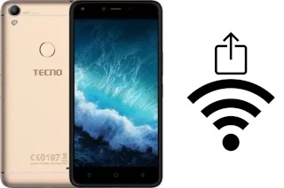 How to generate a QR code with the Wi-Fi password on a Tecno WX4 Pro