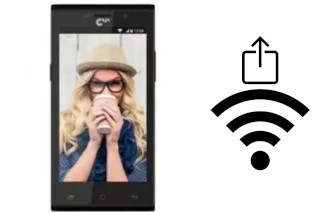 How to generate a QR code with the Wi-Fi password on a Telcel Nyx Lux