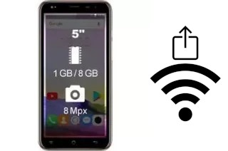 How to generate a QR code with the Wi-Fi password on a Texet TM-5073