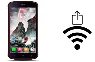 How to generate a QR code with the Wi-Fi password on a Texet TM-5201 Rock