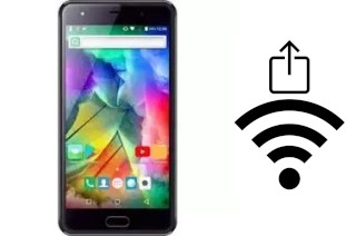 How to generate a QR code with the Wi-Fi password on a Texet TM-5570