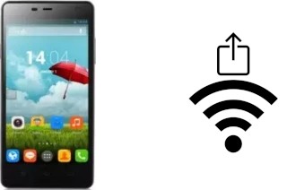 How to generate a QR code with the Wi-Fi password on a THL 4400