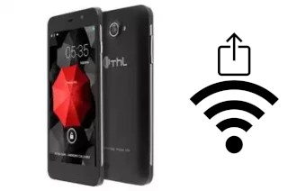 How to generate a QR code with the Wi-Fi password on a THL W200C