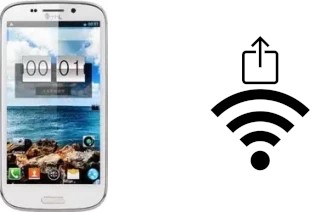 How to generate a QR code with the Wi-Fi password on a THL W300