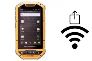 How to generate a QR code with the Wi-Fi password on a Titan 5R