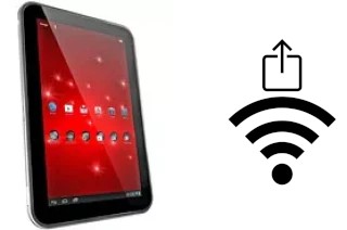 How to generate a QR code with the Wi-Fi password on a Toshiba Excite 10 AT305