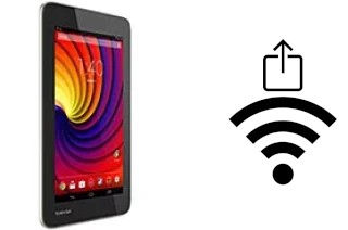 How to generate a QR code with the Wi-Fi password on a Toshiba Excite Go