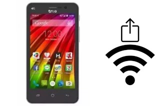 How to generate a QR code with the Wi-Fi password on a True Smart 4G Speedy 4-0 Plus