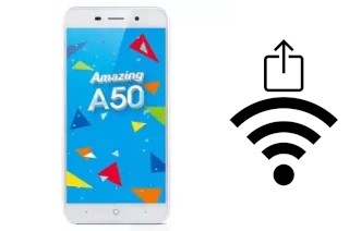 How to generate a QR code with the Wi-Fi password on a TWM Amazing A50