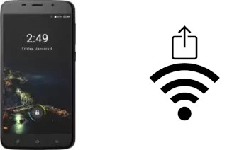 How to generate a QR code with the Wi-Fi password on a Uhans A6