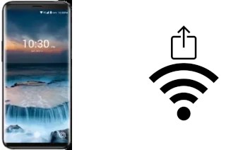 How to generate a QR code with the Wi-Fi password on a Uhans i8