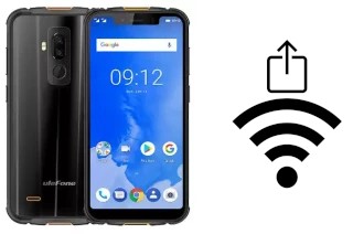 How to generate a Wi-Fi QR code on an Ulefone Armor 5