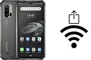 How to generate a QR code with the Wi-Fi password on a Ulefone Armor 7E