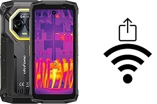 How to generate a QR code with the Wi-Fi password on a Ulefone Armor Mini 20T Pro