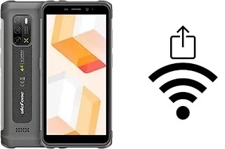 How to generate a QR code with the Wi-Fi password on a Ulefone Armor X10