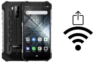 How to generate a QR code with the Wi-Fi password on a Ulefone Armor X3