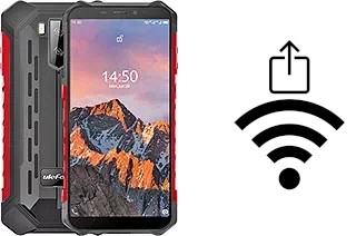 How to generate a QR code with the Wi-Fi password on a Ulefone Armor X5 Pro