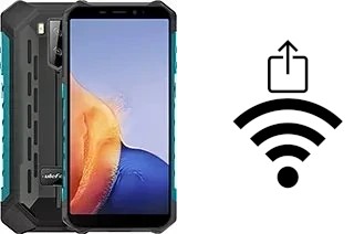 How to generate a QR code with the Wi-Fi password on a Ulefone Armor X9