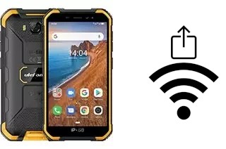 How to generate a QR code with the Wi-Fi password on a Ulefone Armor X6