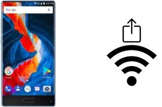 How to generate a QR code with the Wi-Fi password on a Ulefone Mix