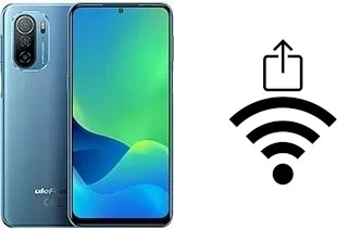 How to generate a QR code with the Wi-Fi password on a Ulefone Note 13P