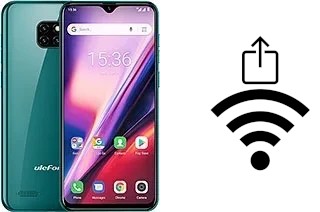 How to generate a QR code with the Wi-Fi password on a Ulefone Note 7T