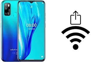 How to generate a Wi-Fi QR code on an Ulefone Note 9P