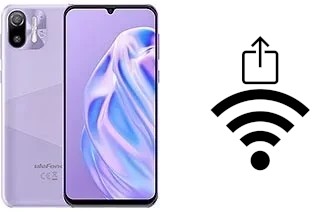 How to generate a QR code with the Wi-Fi password on a Ulefone Note 6