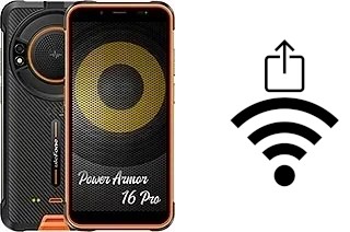 How to generate a Wi-Fi QR code on an Ulefone Power Armor 16 Pro