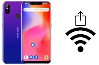 How to generate a Wi-Fi QR code on an Ulefone S10 Pro