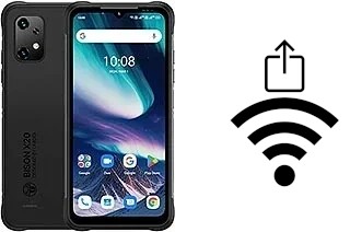 How to generate a QR code with the Wi-Fi password on a Umidigi Bison X20
