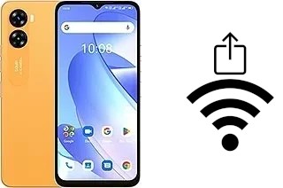 How to generate a QR code with the Wi-Fi password on a Umidigi G3 Max
