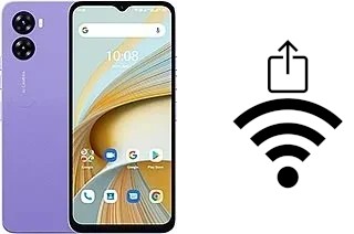 How to generate a QR code with the Wi-Fi password on a Umidigi G3 Plus