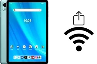 How to generate a QR code with the Wi-Fi password on a Umidigi G9 Tab