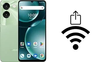 How to generate a QR code with the Wi-Fi password on a Umidigi G9A