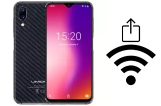 How to generate a QR code with the Wi-Fi password on a UMIDIGI One Max