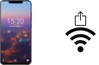 How to generate a QR code with the Wi-Fi password on a UMIDIGI Z2 Special Edition