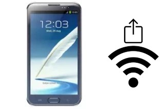 How to generate a QR code with the Wi-Fi password on a Uniscope US989