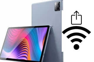 How to generate a QR code with the Wi-Fi password on a Veidoo 10.4 inch 4G Tablet