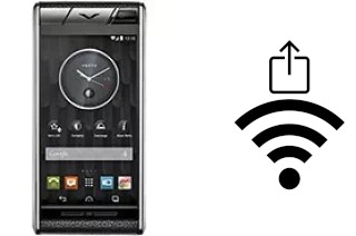 How to generate a QR code with the Wi-Fi password on a Vertu Aster