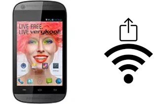 How to generate a Wi-Fi QR code on an verykool s3501 Lynx