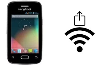 How to generate a Wi-Fi QR code on an verykool s351