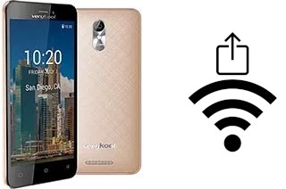 How to generate a Wi-Fi QR code on an verykool s5007 Lotus Plus