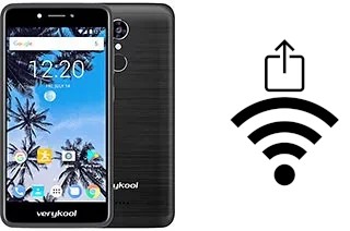 How to generate a Wi-Fi QR code on an verykool s5200 Orion